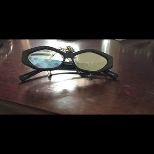 Le Specs Luxe Petit Panthere Black Silver